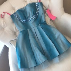 Betsey Johnson Bejeweled Dress